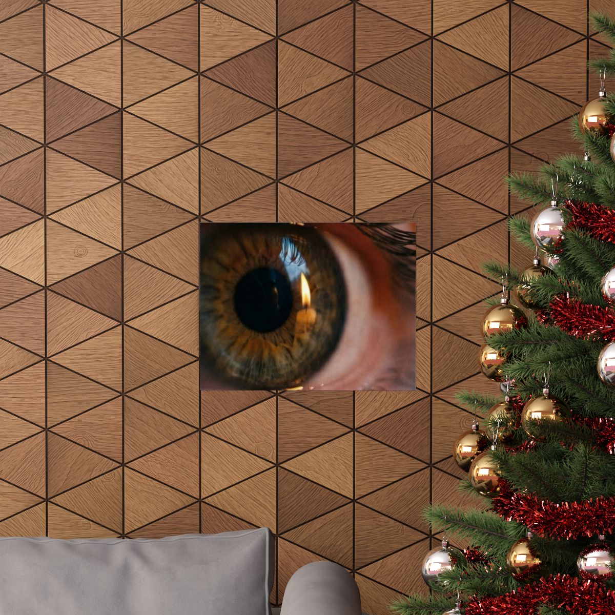 Matte Horizontal Posters - Amber Iris Reflection Fine Art......