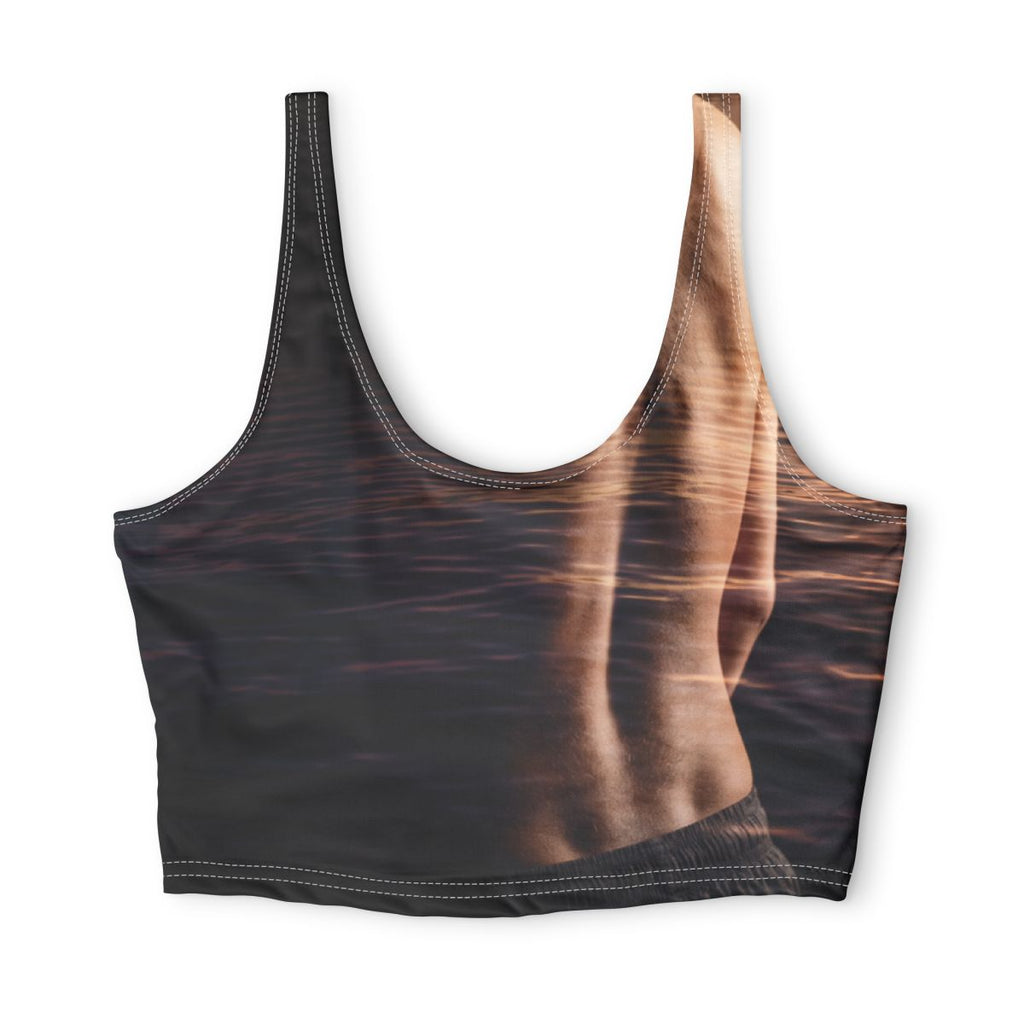 Polyester Sports Bra - Ethereal Horizon Double Exposure... |...