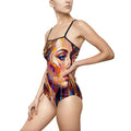 Women's One-Piece Swimsuit - Shattered Elegance | Echovira...