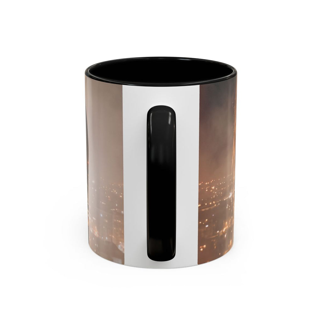 Accent Coffee Mug - Midnight Lovers Gold | Echovira Gallery