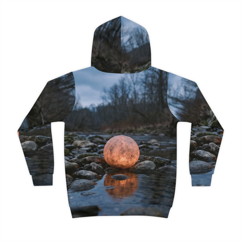 Children's Glowing River Stone Hoodie