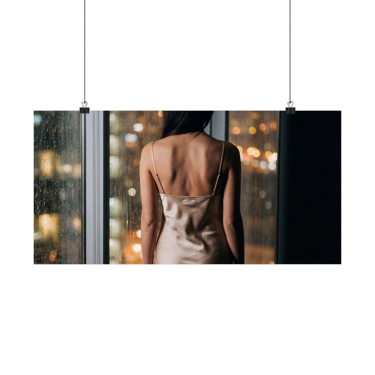 Matte Horizontal Posters - Midnight Reflections by Ella Farjad (10×8 & 54×36)