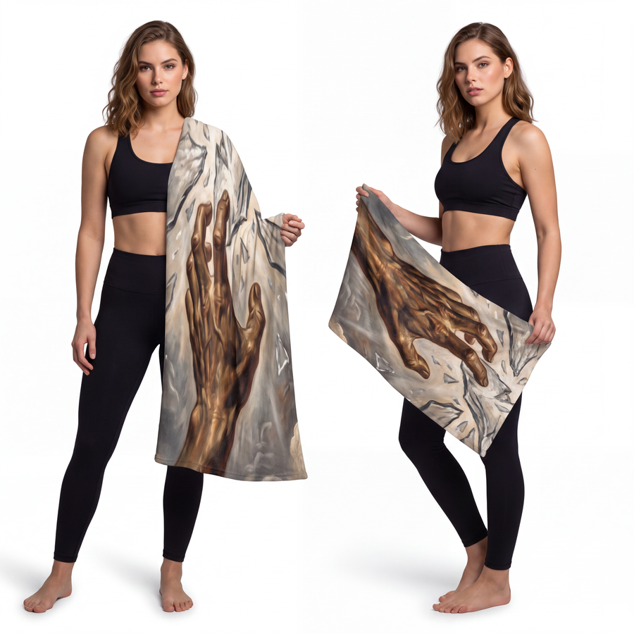 Velveteen Blanket - Baroque Radiance