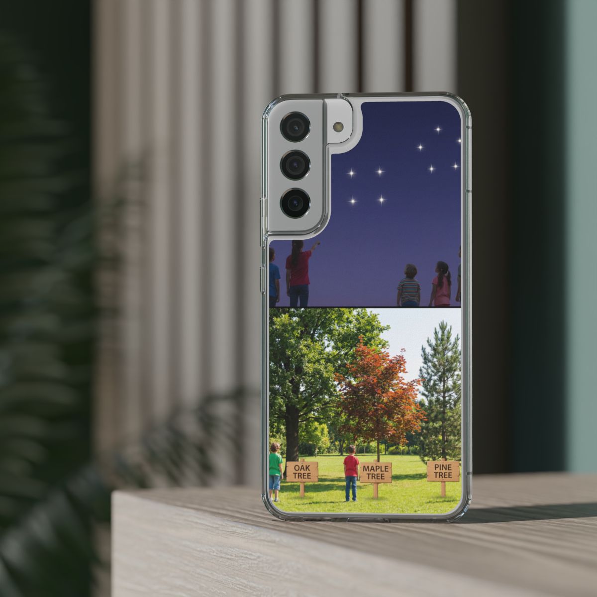 Clear Impact-Resistant Case - Starry Shield