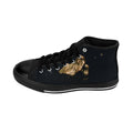 Women's Classic Sneakers with Bronze Stone Art