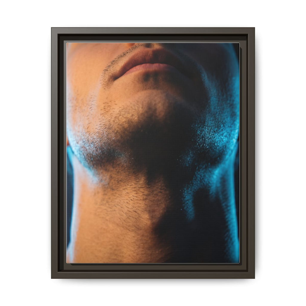 Framed Matte Canvas - Neon Noir