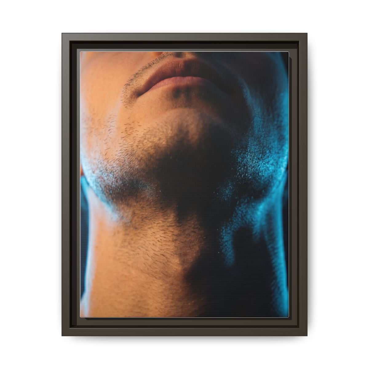 Framed Matte Canvas - Neon Noir