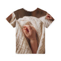 Kids Sports Jersey - Tender Newborn Hand in Cozy Linen... |...