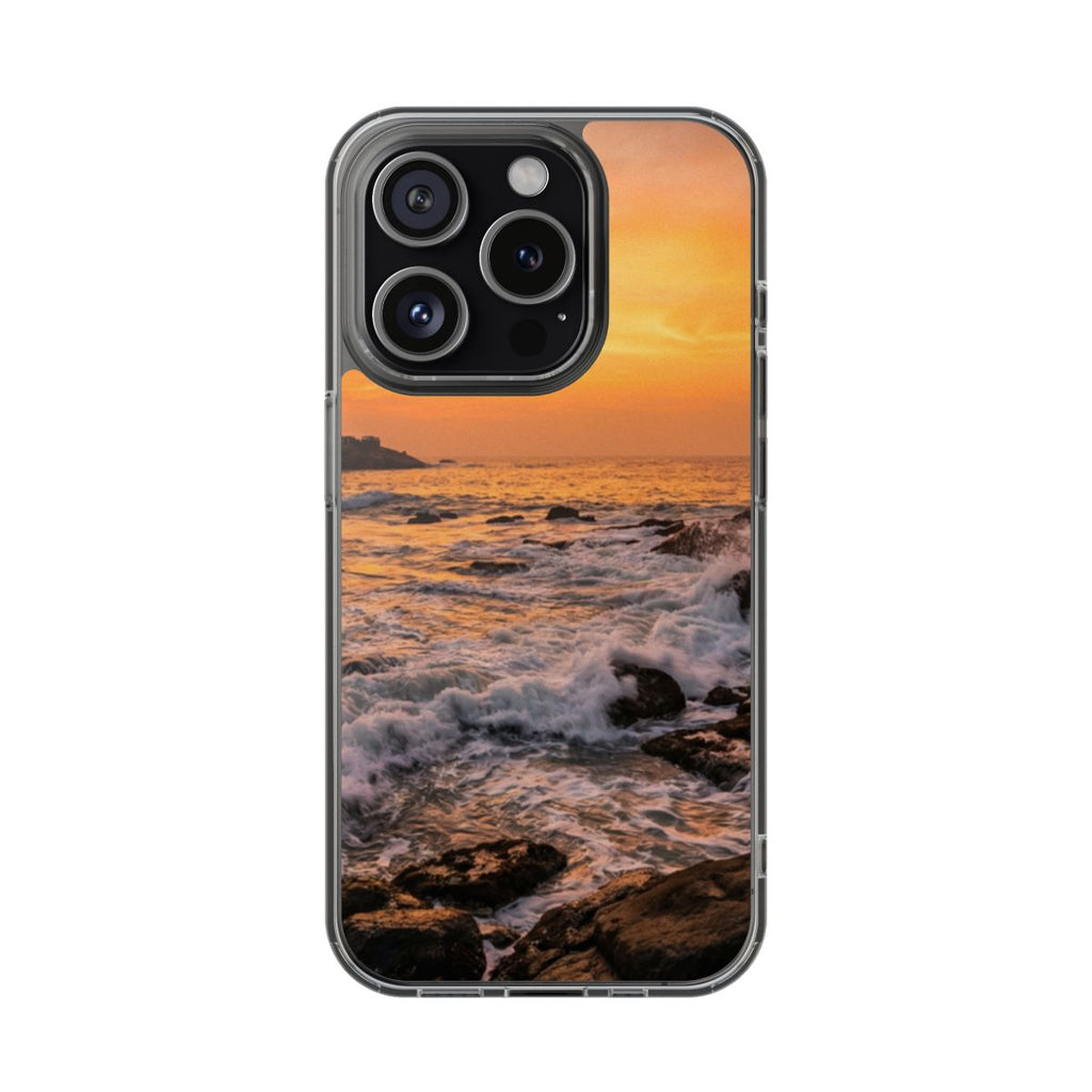 Clear Impact-Resistant Cases - Clear Phone Case - Golden...