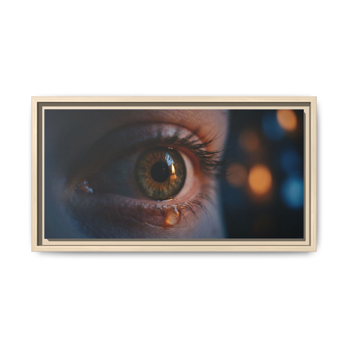 Framed Matte Canvas - Mystic Eye