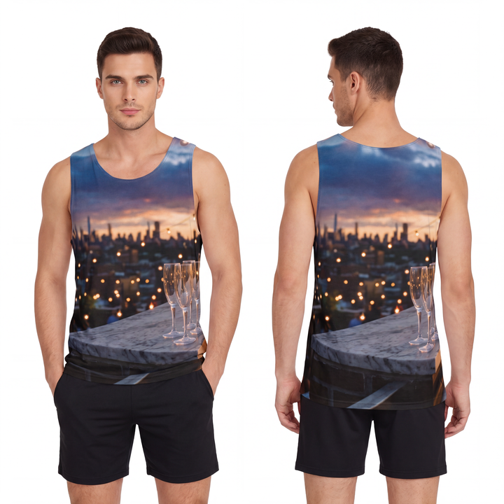 Men's Tank - Rooftop Sunset Vibe