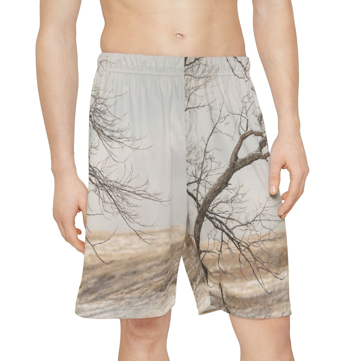 Men's Sports Shorts - Hushed Winter
