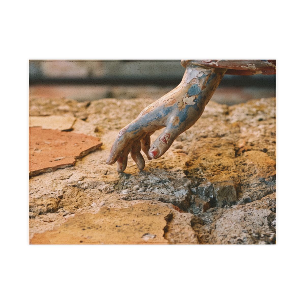 Fresco Hand Art Toddler Blanket