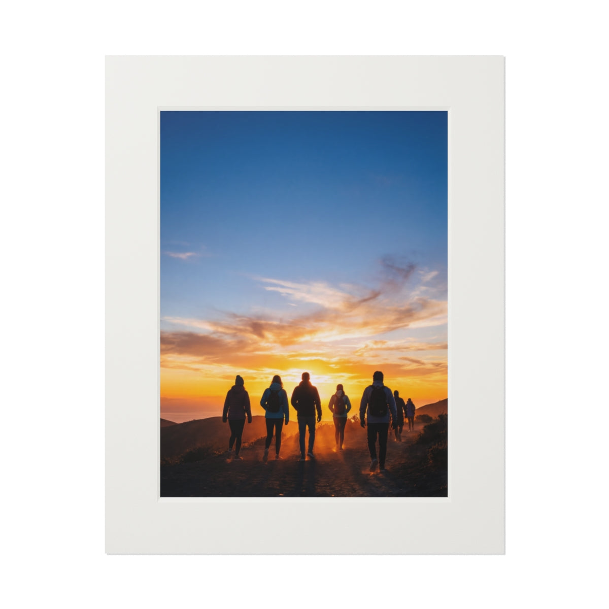 Fine Art Print - Framed Golden Hour Hike
