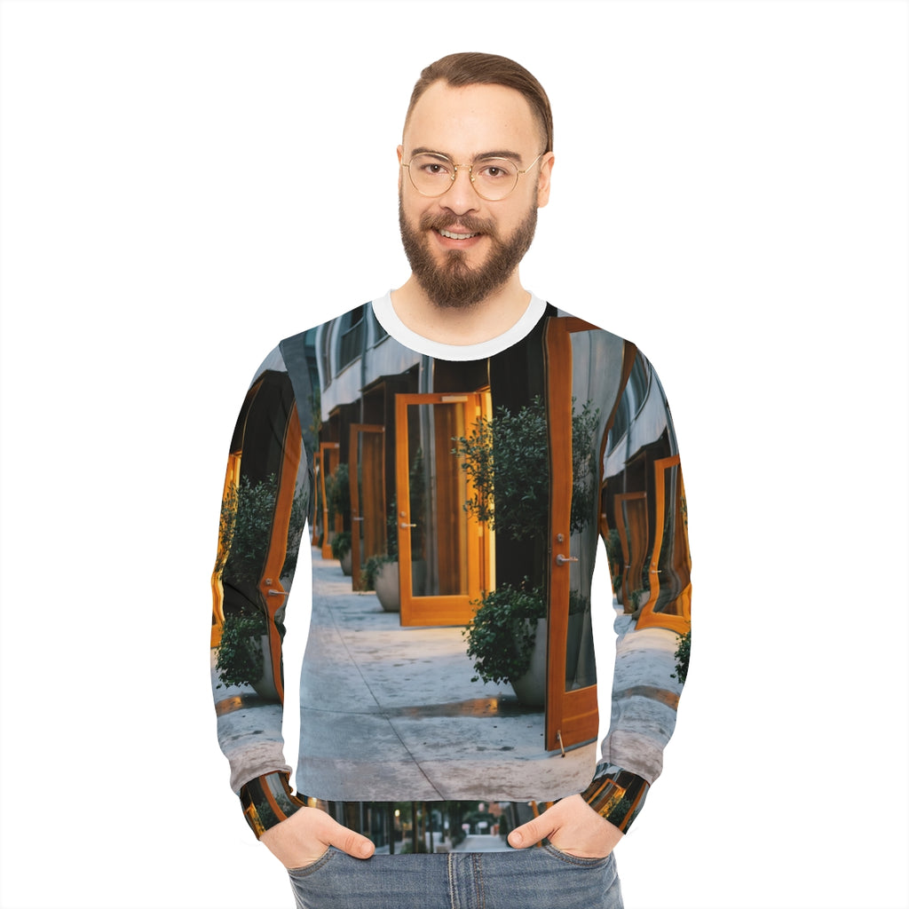 Men's Lightweight Sweatshirt - Twilight Walk | Echovira...