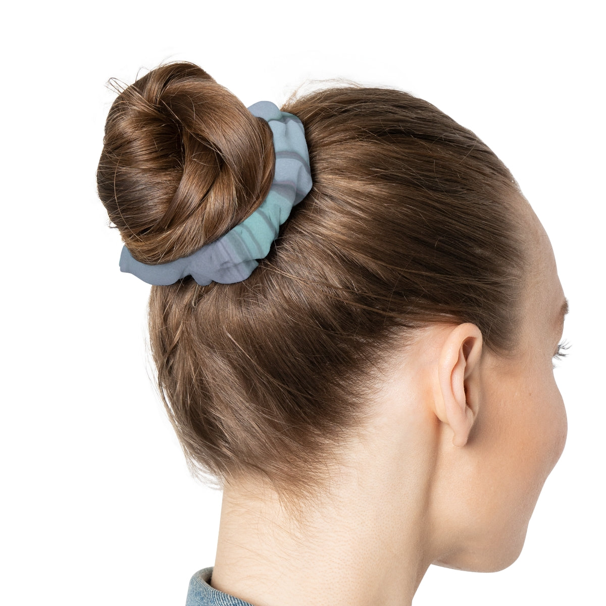 Scrunchie - Liminal Corridor Fog Art Print | Echovira...