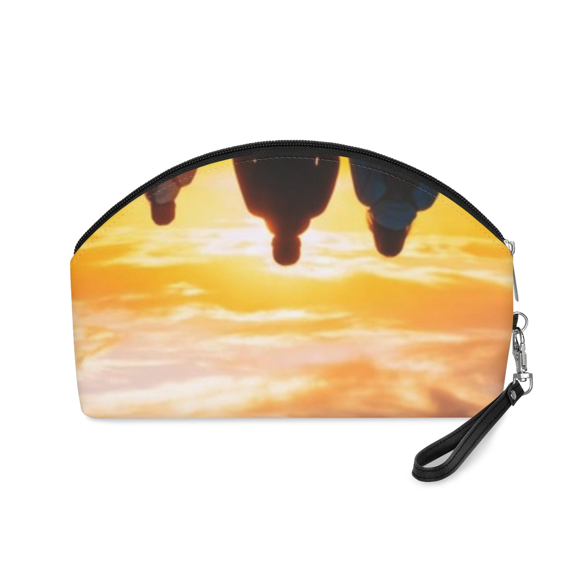 Makeup Bag - Golden Mountain Sunset | Echovira Gallery
