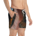 Swim Trunks - Amber Iris Reflection Fine Art Print |...