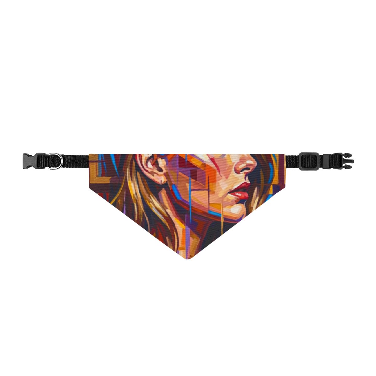Clip-on Pet Bandana - Shattered Elegance | Echovira Gallery