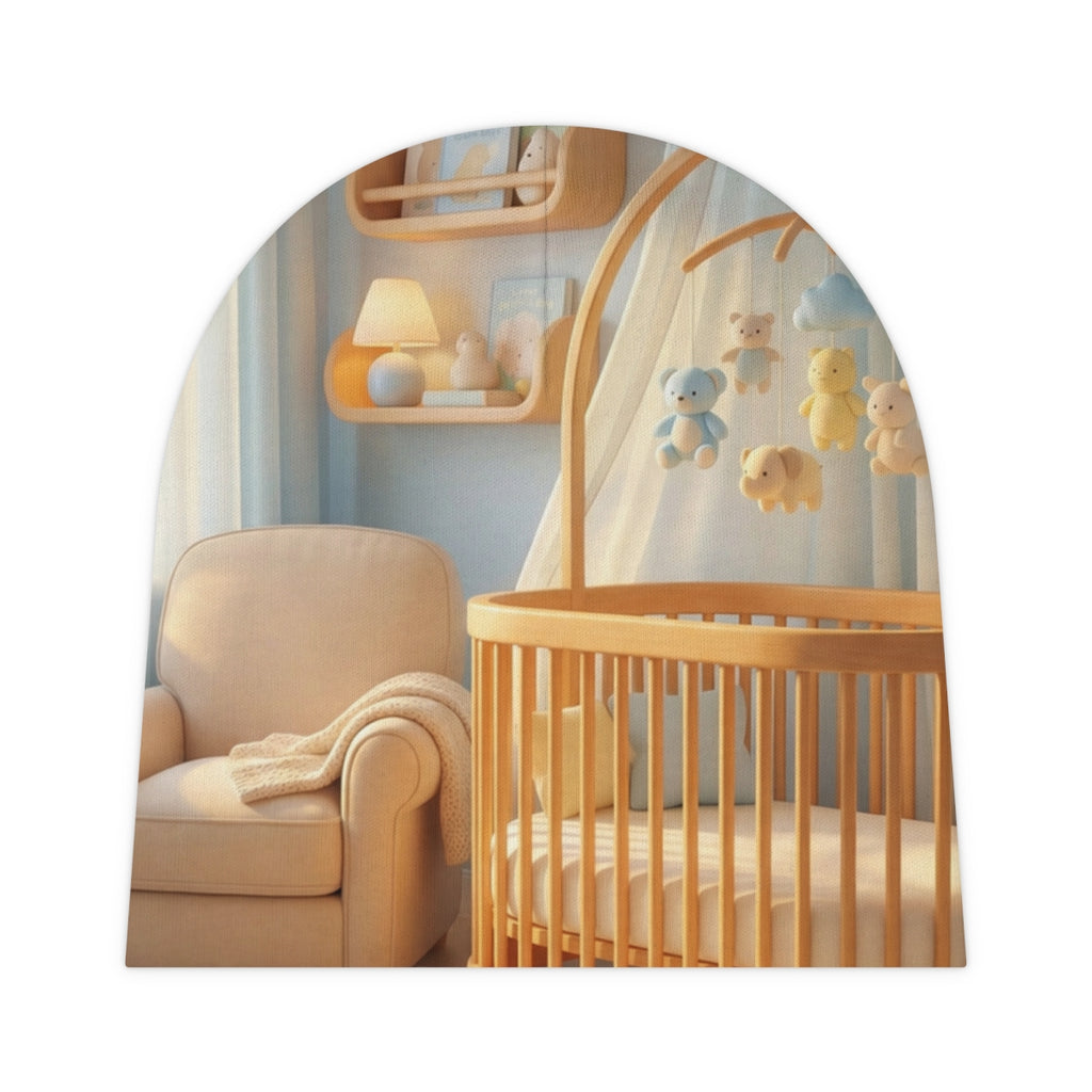 Baby Beanie - Soft Blue Nursery Dreams