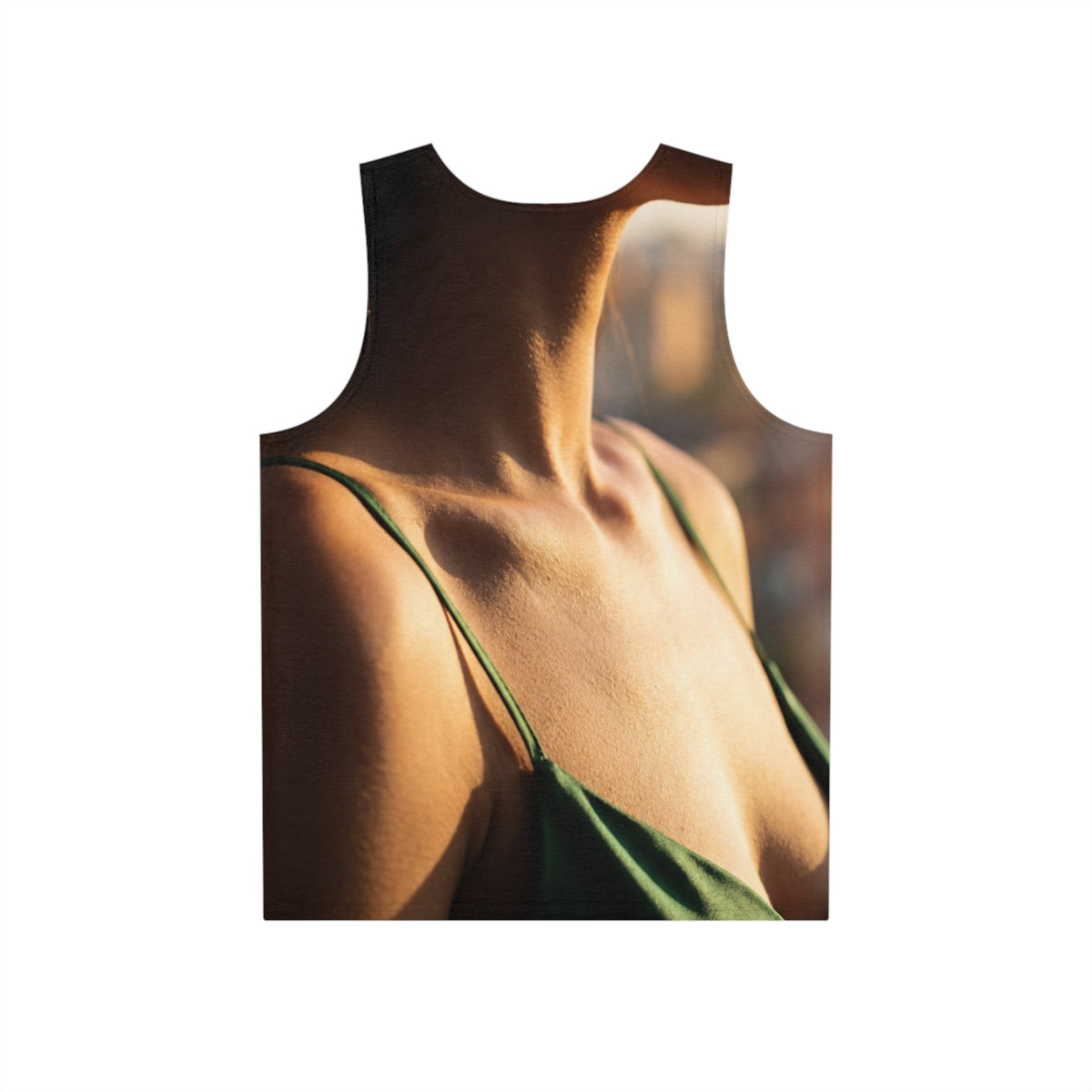 Men's Tank Top - Emerald Sunset Muscle