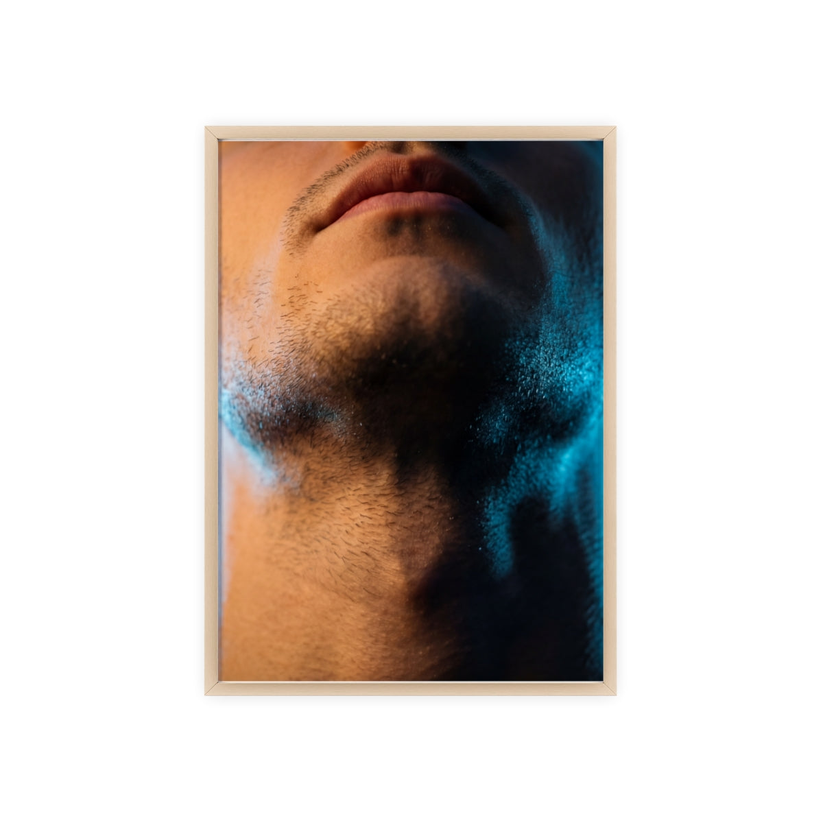 Wooden Framed Poster - Midnight Glow