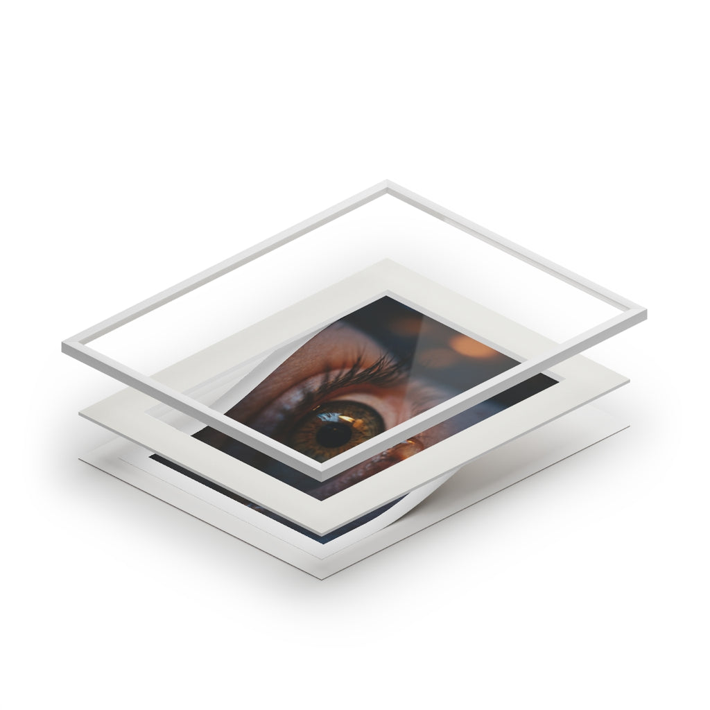 Framed Art Print - Luminous Tear