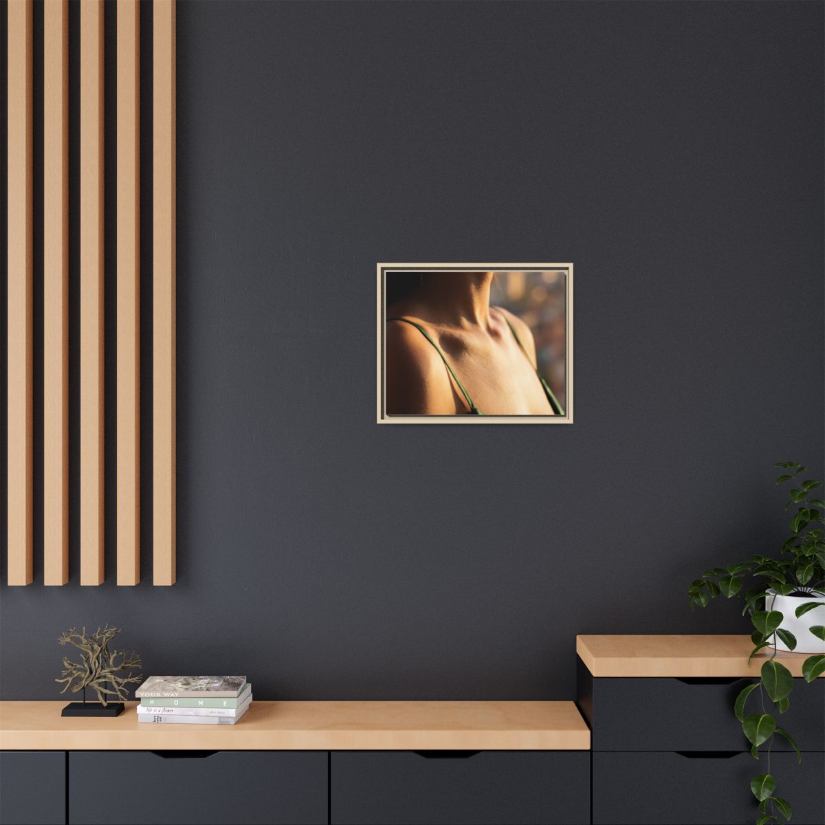 Matte Canvas Framed - Golden Hour Portrait