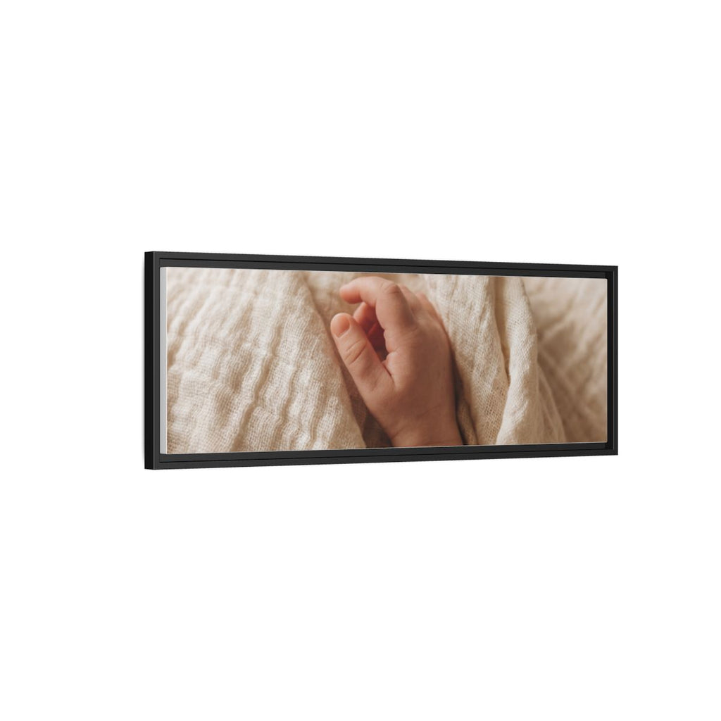 Framed Canvas - Minimalist Decor — Black / 1.25"