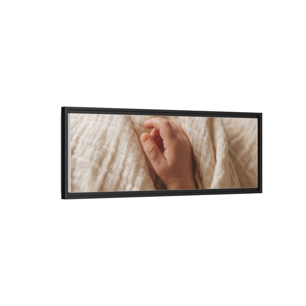 Framed Canvas - Minimalist Decor — Black / 1.25"