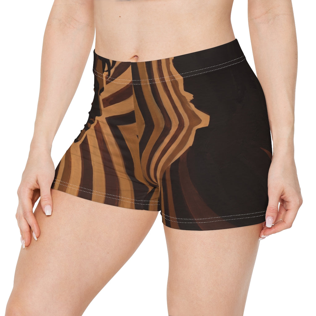 Women's Shorts - Earthy Silhouette Lounge Shorts | Echovira...
