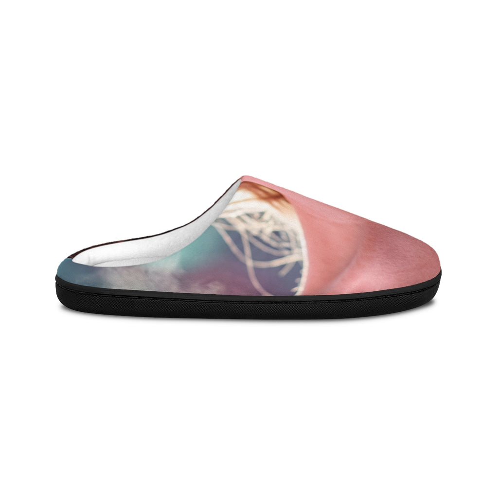Women's Slippers with Sequin Night Art
