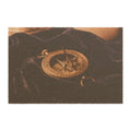 Vintage Brass Sundial Compass Doormat