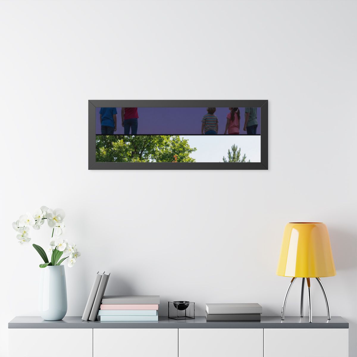 Framed Horizontal Poster - Stardust & Forest Discovery —......