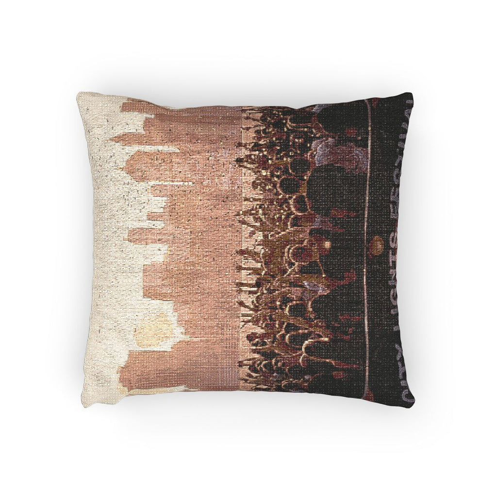 Woven Pillow - City Lights Festival | Echovira Gallery