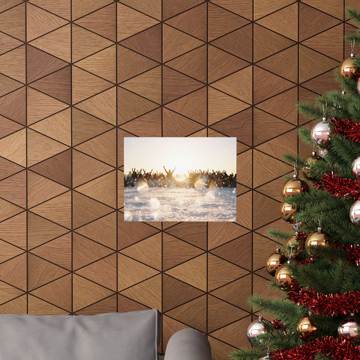 Matte Horizontal Poster - Sunset Horizon Expanse (10×8 &......