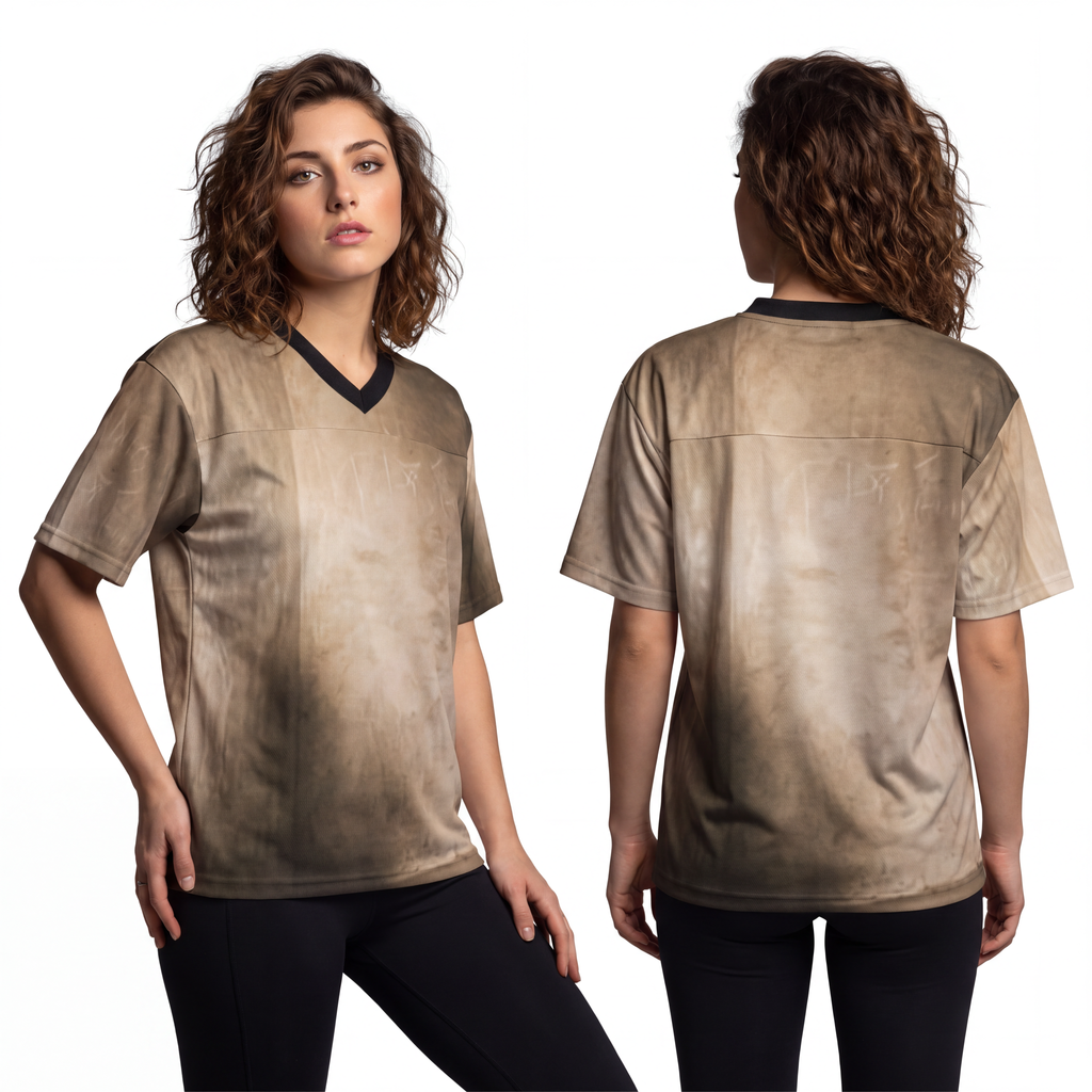 Unisex Football Jersey - Shadows of the Citadel moody... |...