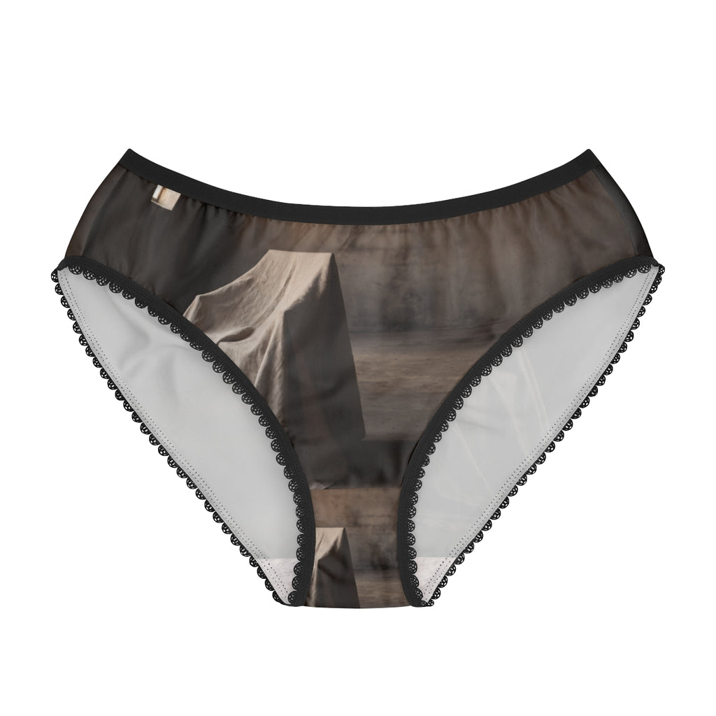 Women's Briefs - Draped Silence Still Life Art - Shadowed......