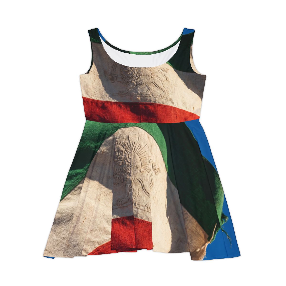 Skater Dress - Vintage Lion & Sun