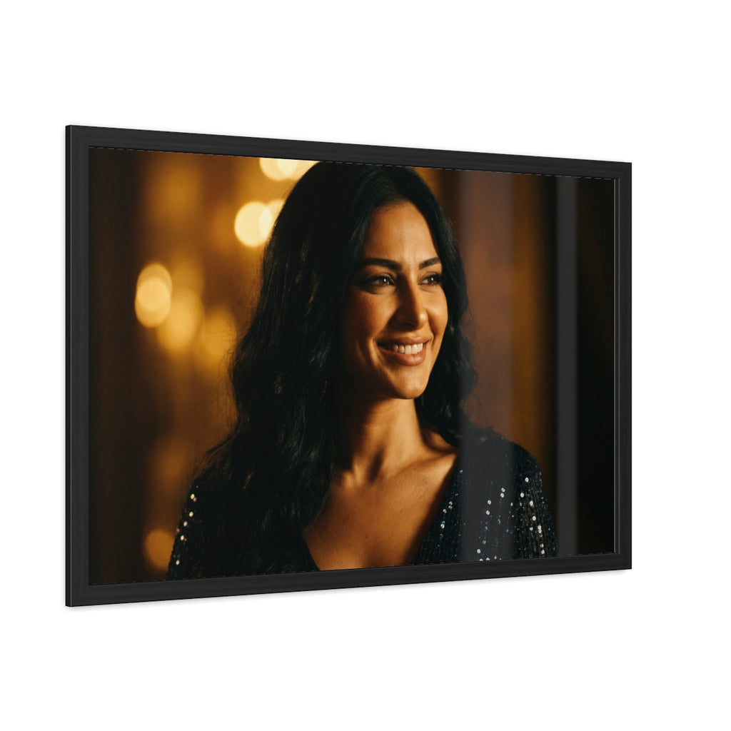 Framed Poster - Cinematic Portrait — Landscape