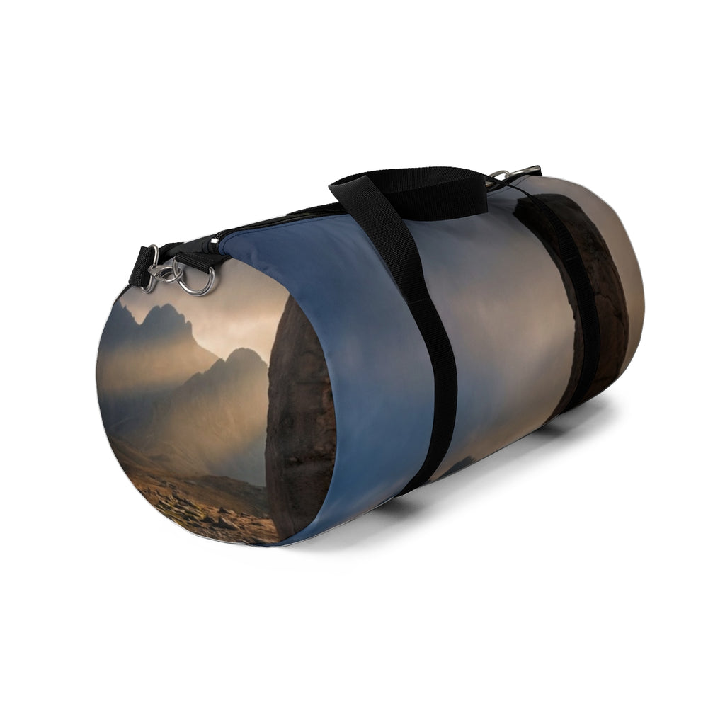 Duffel Bag - Mystic Monolith Ancient Persian Mountain Art |...