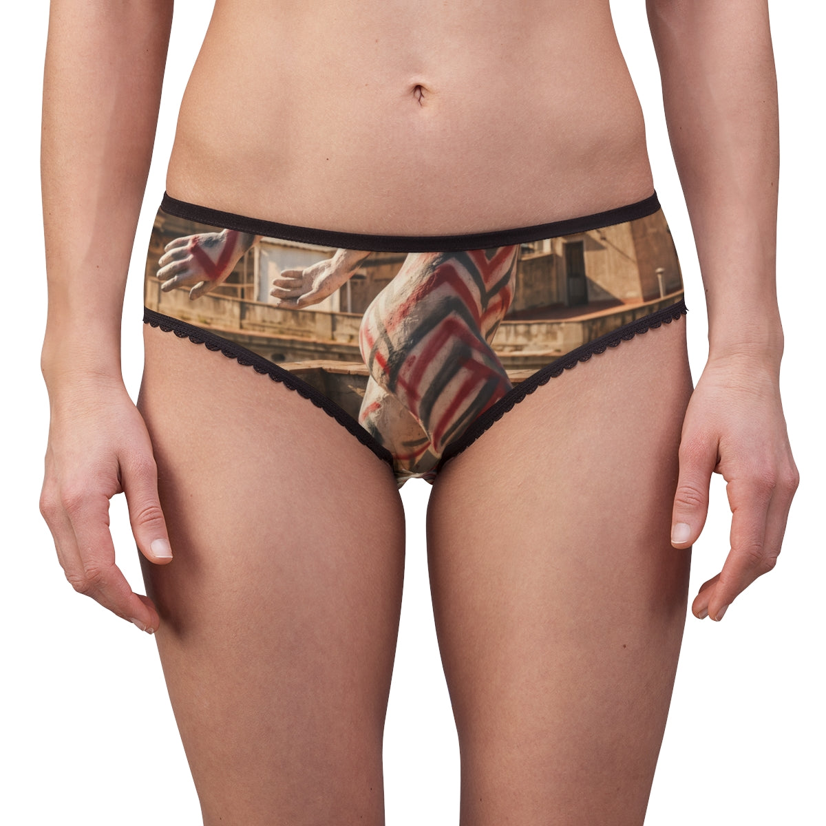 Women's Briefs Urban Rooftop Sculpture