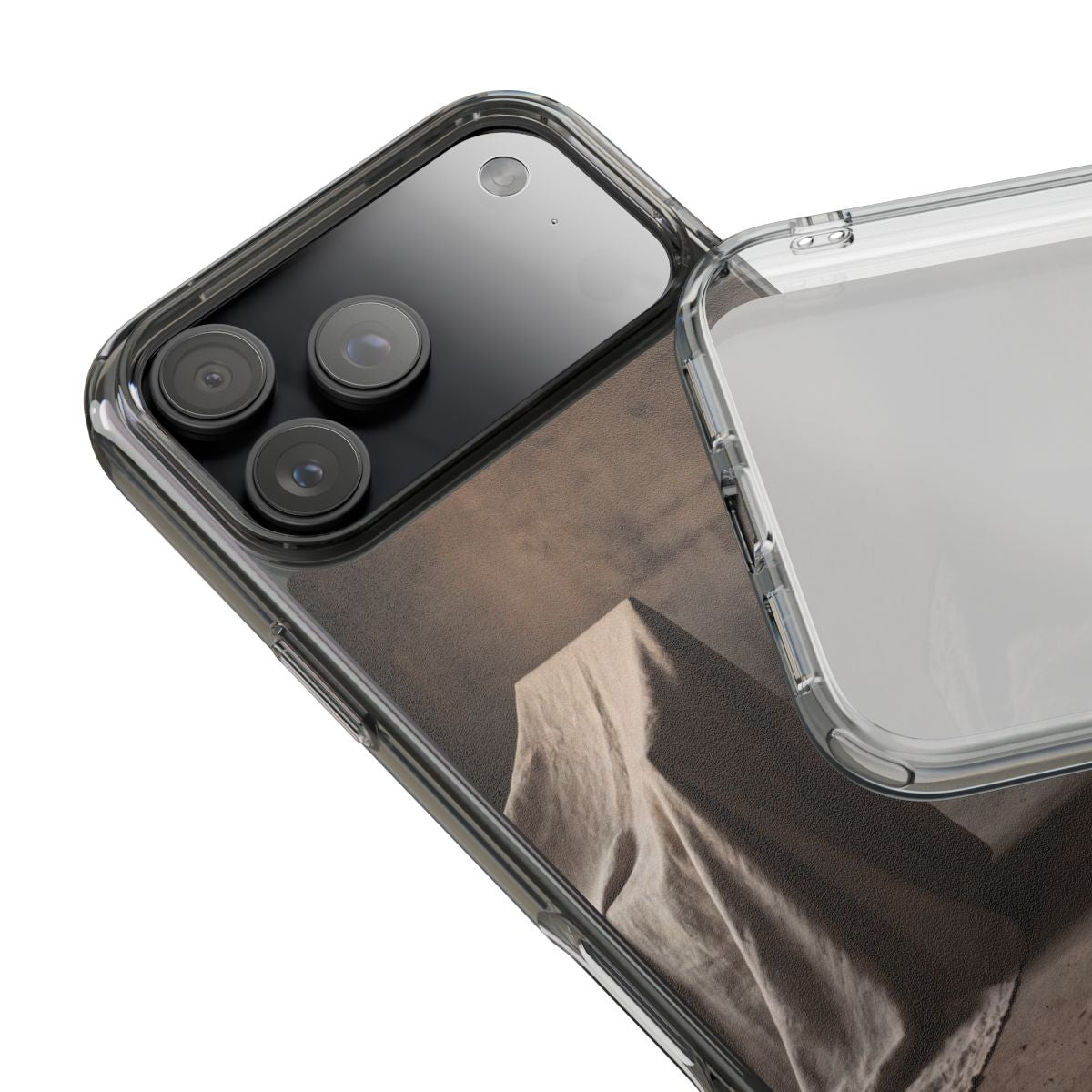 Clear Impact-Resistant Cases - Clear Phone Case - Brutalist...
