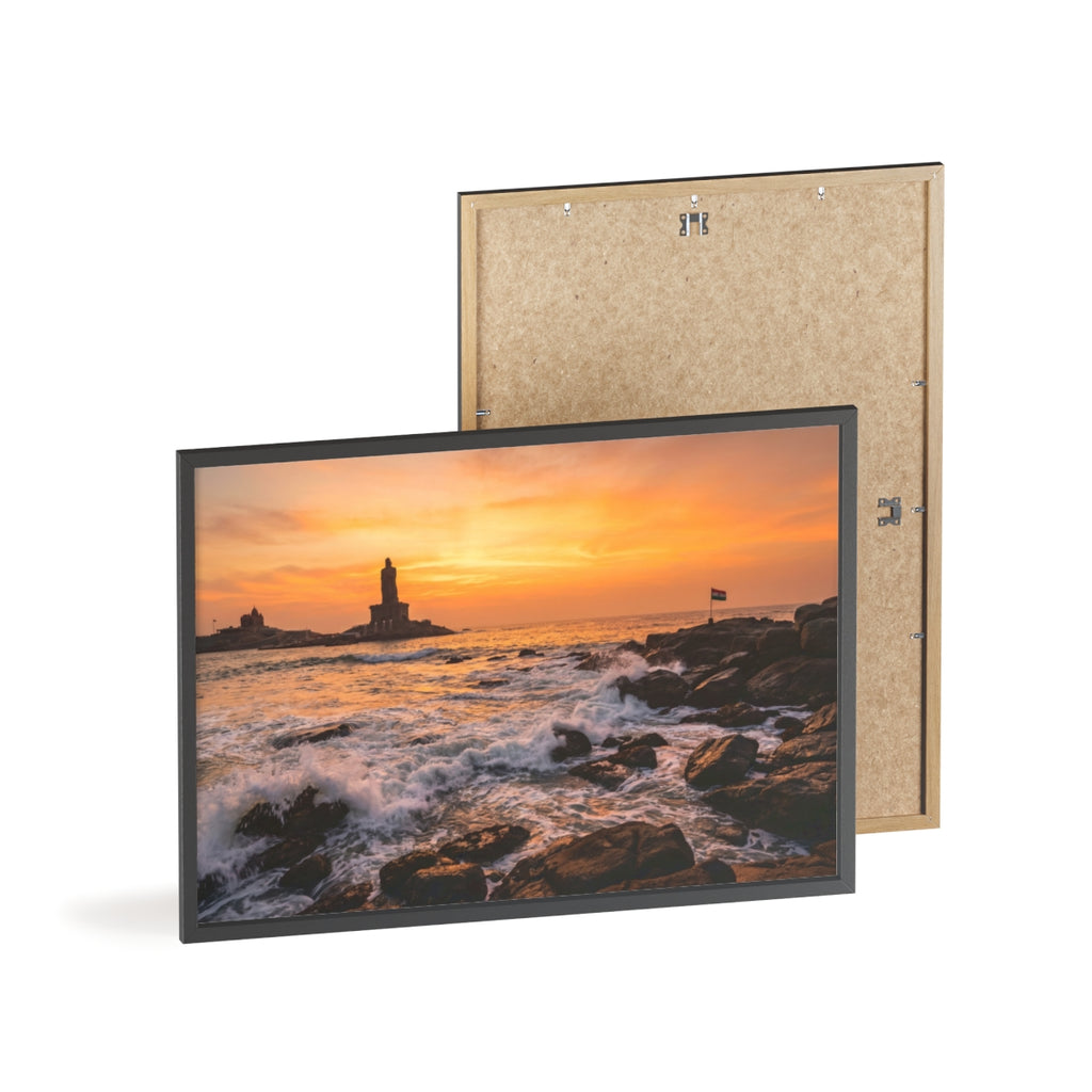 Framed Poster - Golden Hour Horizon