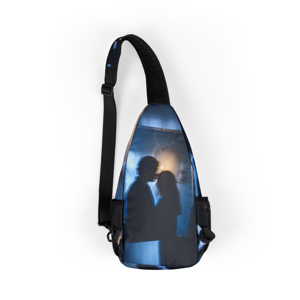 Midnight Glow Chest Bag - Moody Utility Sling | Echovira...