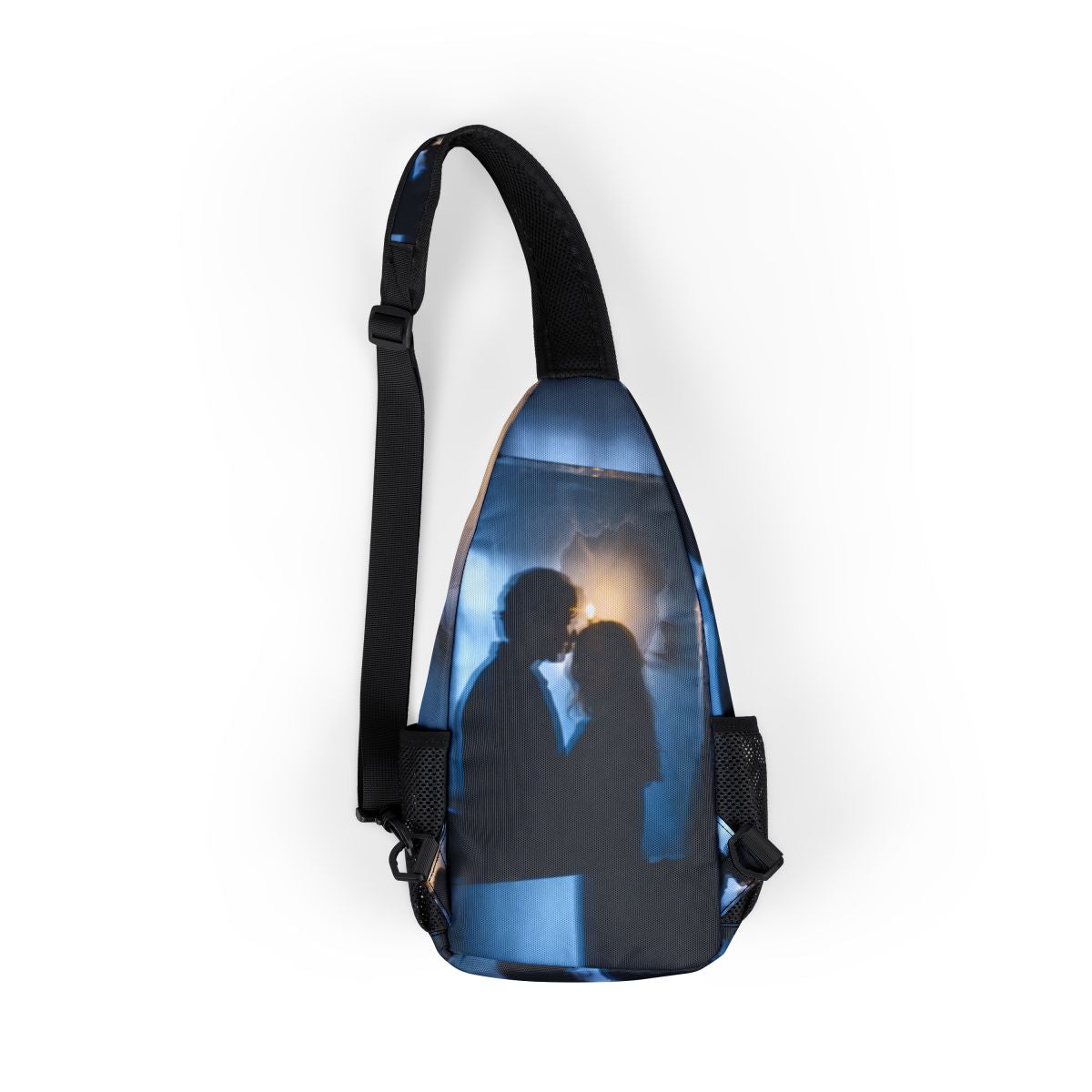 Midnight Glow Chest Bag - Moody Utility Sling | Echovira...