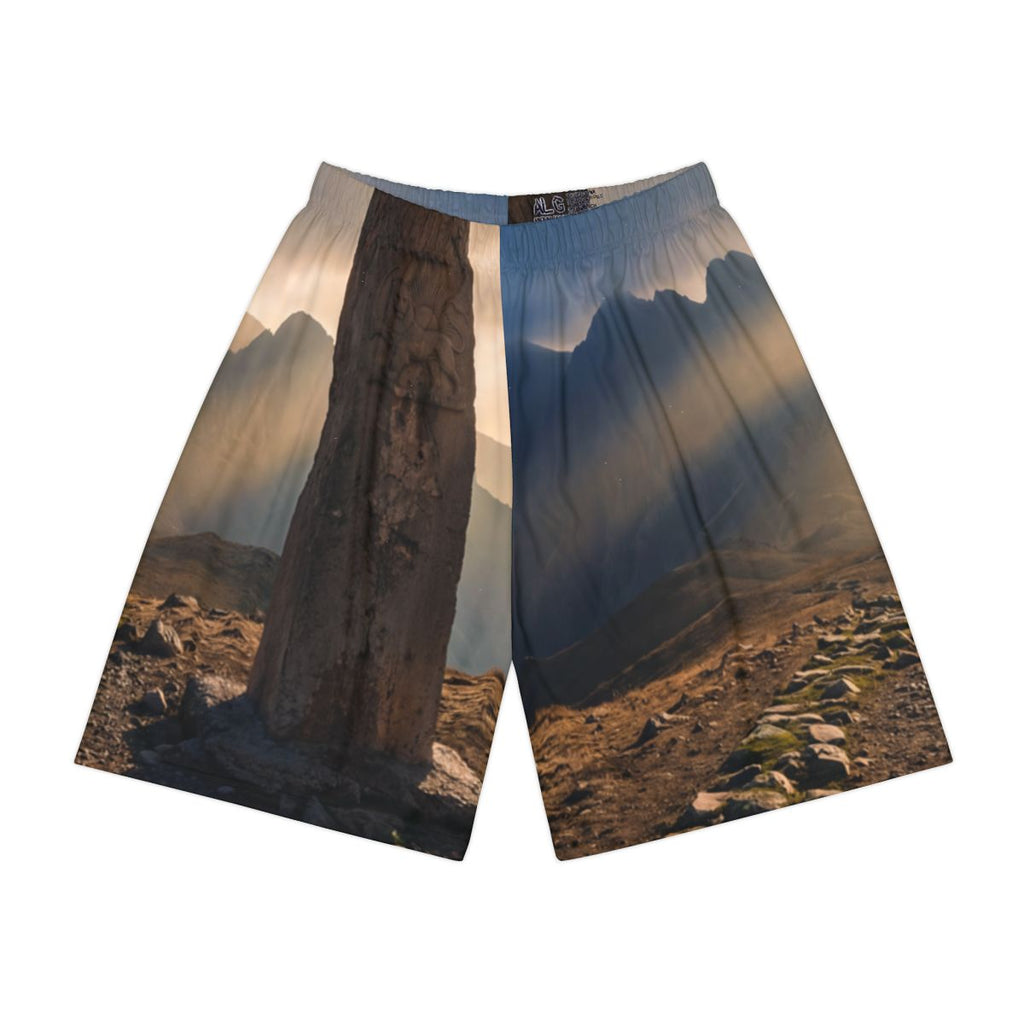 Men's Sports Shorts - Mystic Peaks