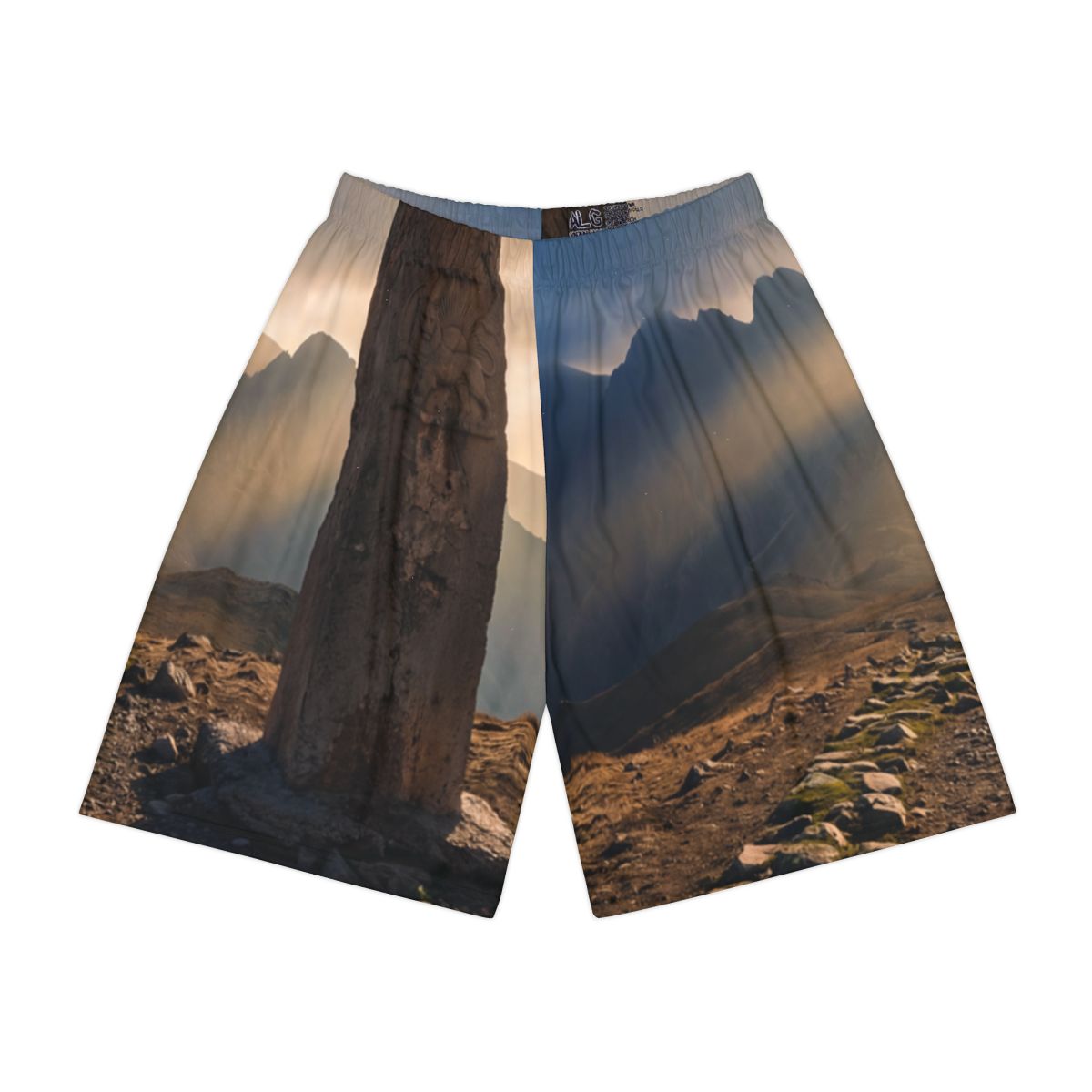 Men's Sports Shorts - Mystic Peaks