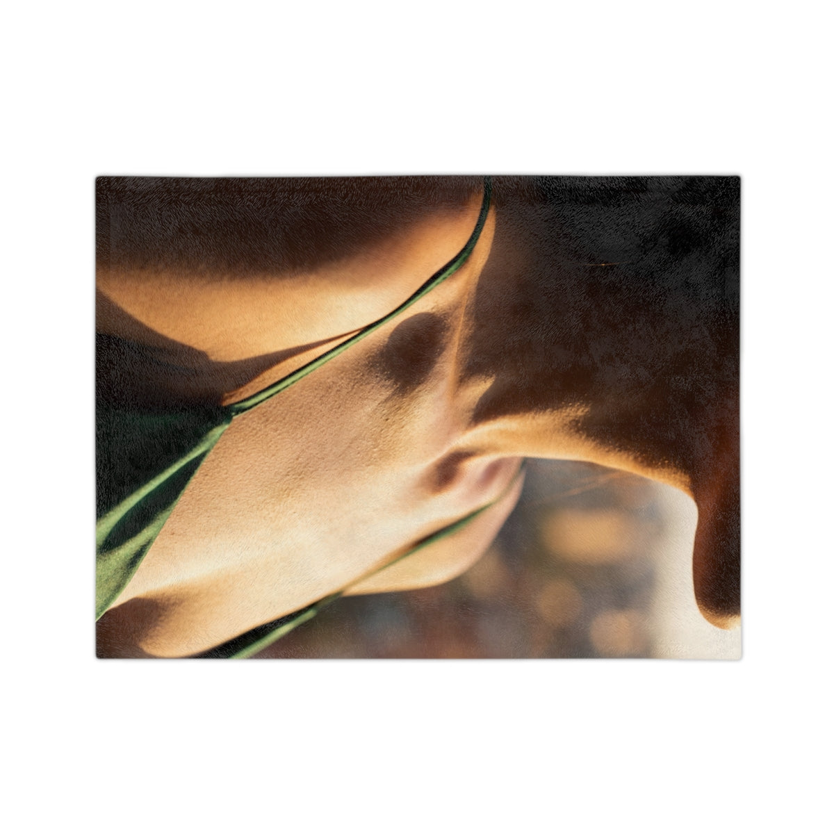 Velveteen Microfiber Blanket - Golden Comfort