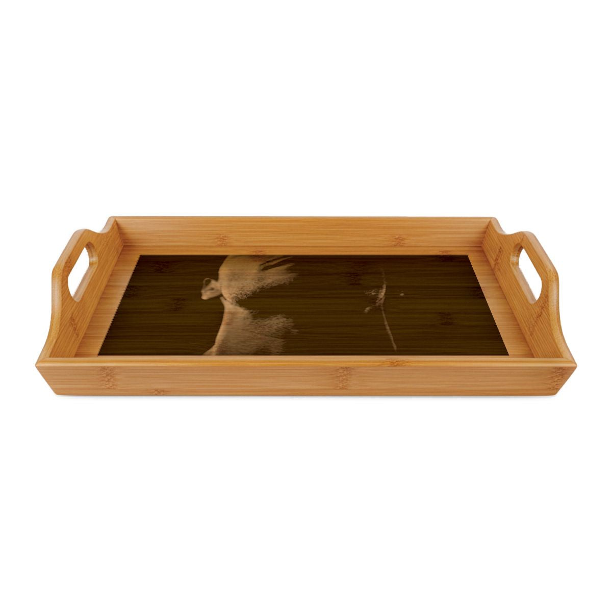 Bamboo Serving Tray - Midnight Glow